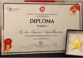 Diploma del Premio Estrella de Oro